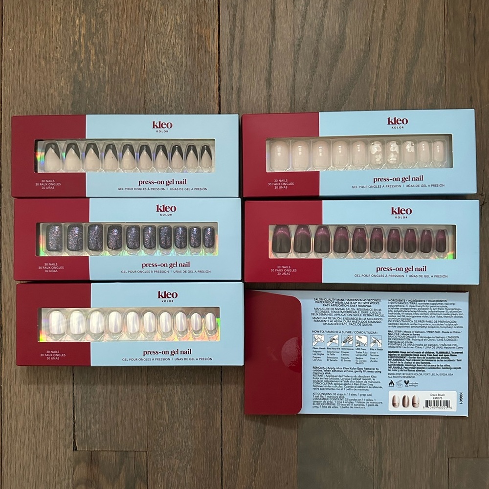 Kleo Press-On Gel Nails - Assorted Bundle💅